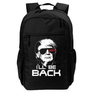 I'll Be Back Trump 2024 Daily Commute Backpack