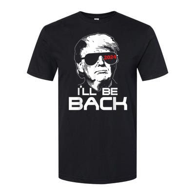 I'll Be Back Trump 2024 Softstyle® CVC T-Shirt