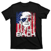 Ill Be Back Trump 2024 Vintage Donald Trump 4th Of July T-Shirt