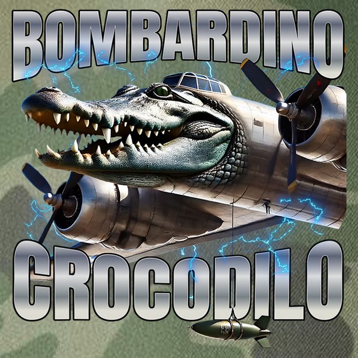 Italian Brainrot Bombardino Crocodilo Legacy Tie Dye Trucker Hat