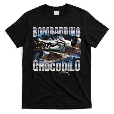 Italian Brainrot Bombardino Crocodilo T-Shirt