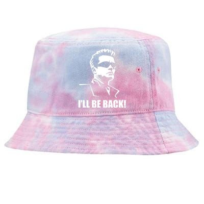 Ill Be Back Tie-Dyed Bucket Hat