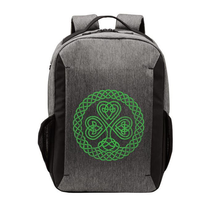 Irish Blessing Celtic Knot 4 Leaf Clover St. PatrickS Day Vector Backpack