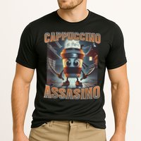 Italian Brainrot Cappuccino Assassino, Funny Cappuccino Meme Cooling Performance Crew T-Shirt