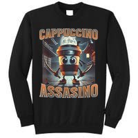 Italian Brainrot Cappuccino Assassino, Funny Cappuccino Meme Sweatshirt