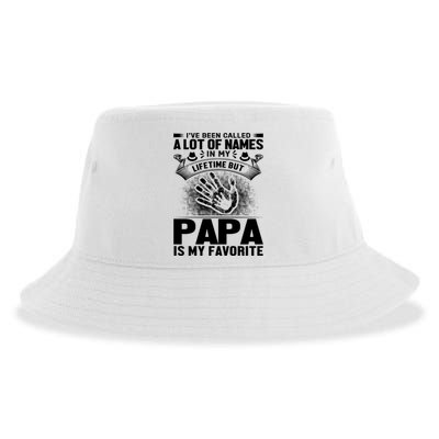 I've Been Called A Lot Of Names In My Lifetime But Papa Is My Favorite Sustainable Bucket Hat