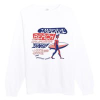 Imperial Beach California Premium Crewneck Sweatshirt