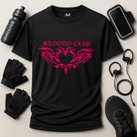 Imnotclip Bloody Clip Heart Cooling Performance Crew T-Shirt