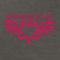 Imnotclip Bloody Clip Heart Cotton Canvas Backpack