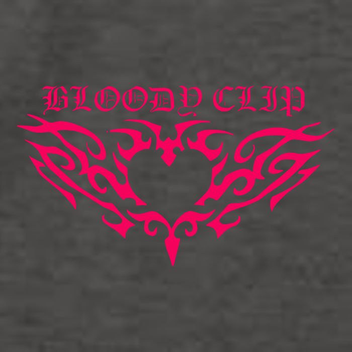Imnotclip Bloody Clip Heart Vector Backpack