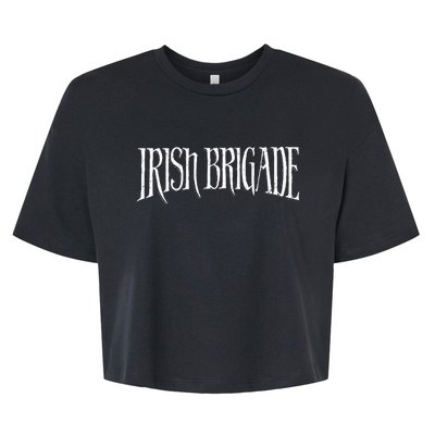 Irish Brigade Civil War Bella+Canvas Jersey Crop Tee