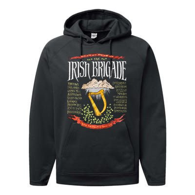 Irish Brigade Civil War Performance Fleece Hoodie