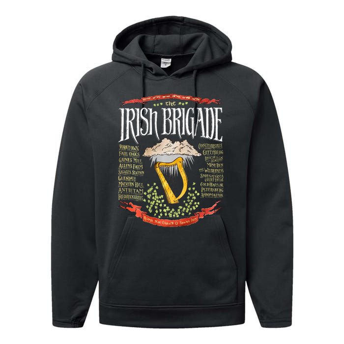 Irish Brigade Civil War Performance Fleece Hoodie