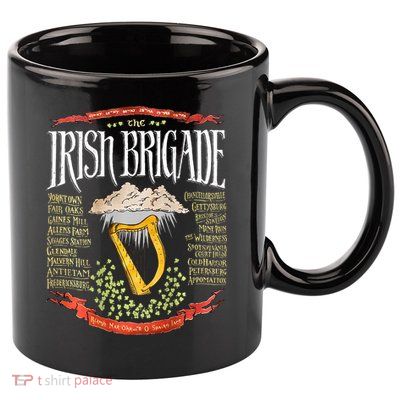 Irish Brigade Civil War 11oz C Handle Ceramic Mug