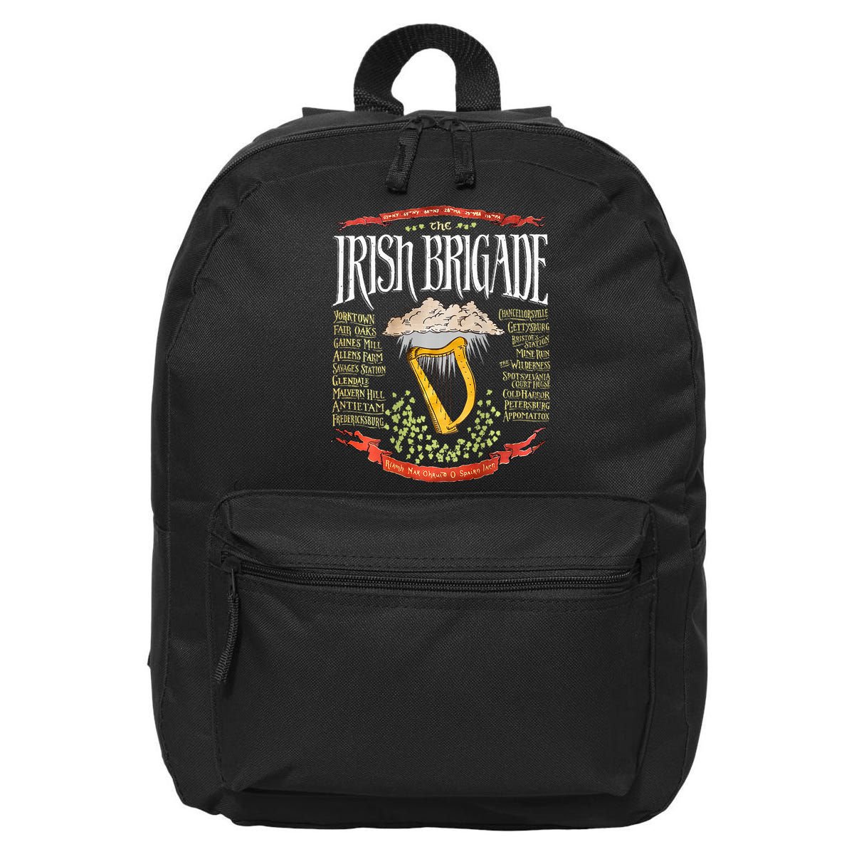 Irish Brigade Civil War 16 in Basic Backpack