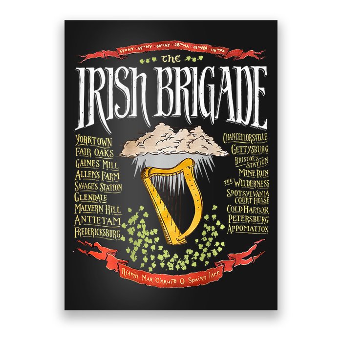 Irish Brigade Civil War Poster