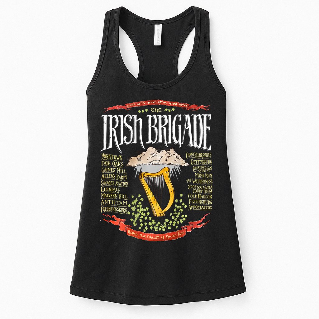 Irish Brigade Civil War Womens Tank Top