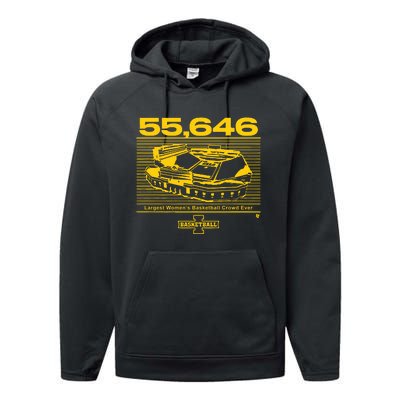 Iowa Basketball Crossover At Kinnick Performance Fleece Hoodie