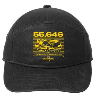 Iowa Basketball Crossover At Kinnick 7-Panel Snapback Hat