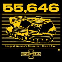 Iowa Basketball Crossover At Kinnick Bucket Hat