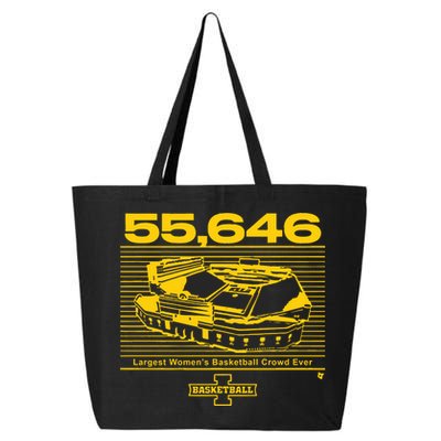 Iowa Basketball Crossover At Kinnick 25L Jumbo Tote