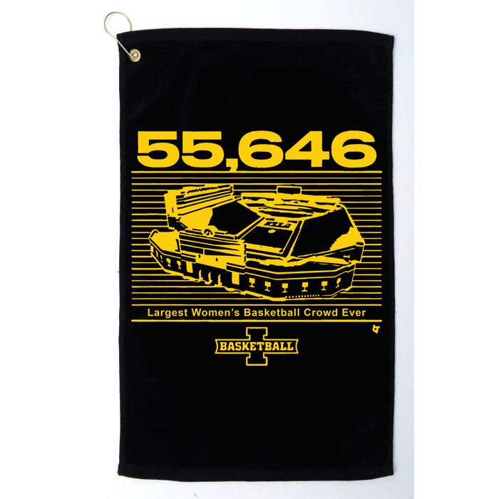 Iowa Basketball Crossover At Kinnick Golf Towel