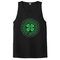 Irish Blessing Celtic Knot & 4 Leaf Clover Luck Version B PosiCharge Competitor Tank