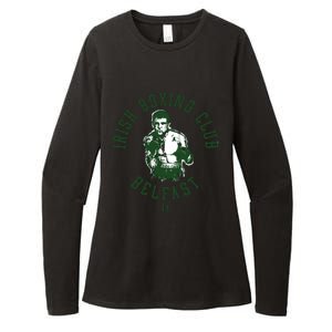 Irish Boxing Club Belfast Graphic Womens CVC Long Sleeve Shirt