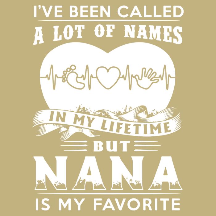 Ive Been Called A Lot Of Names In My Lifetime But Nana Is My Favorite Father Button