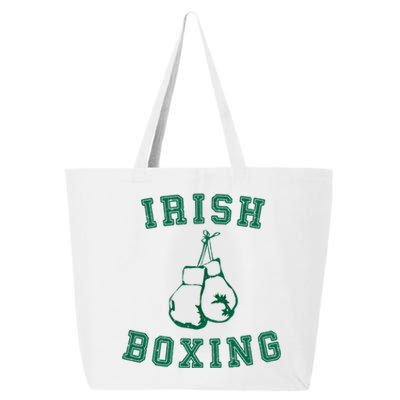 Irish Boxing Cool Gift Distressed Green Graphics 25L Jumbo Tote