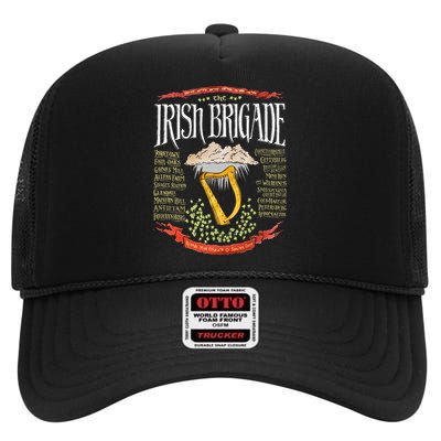 Irish Brigade Civil War High Crown Mesh Back Trucker Hat