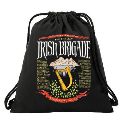Irish Brigade Civil War Drawstring Bag