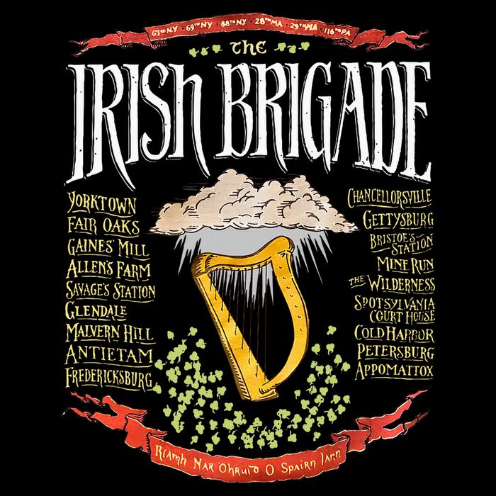 Irish Brigade Civil War 16 in Basic Backpack