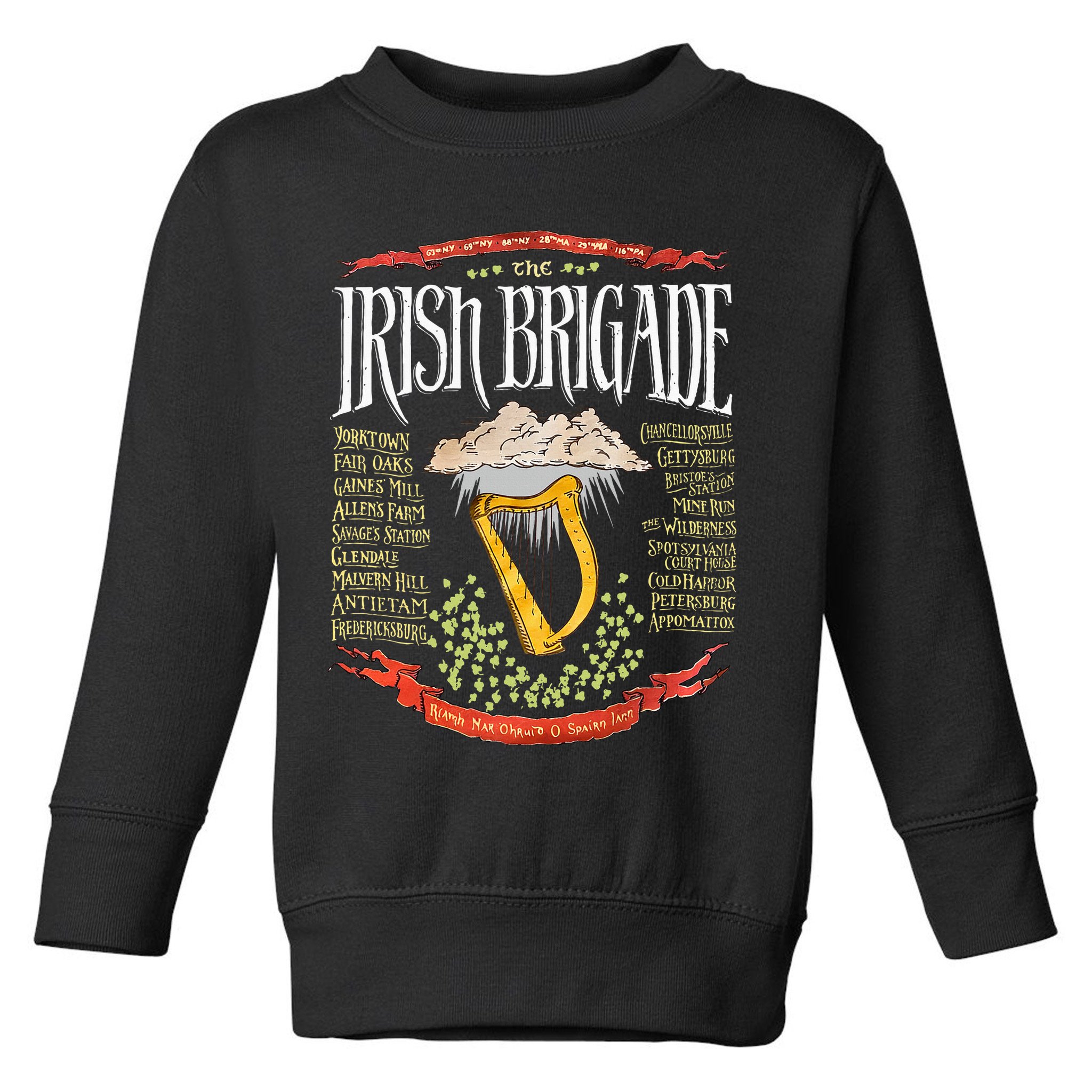 Irish Brigade Civil War Toddler Sweatshirt