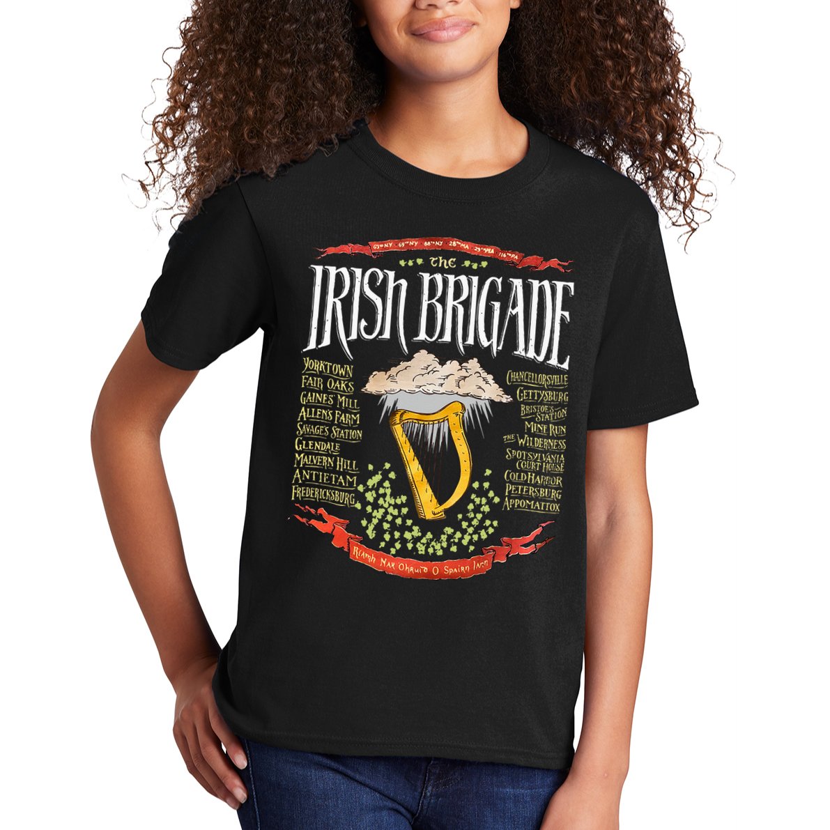 Irish Brigade Civil War Kids T-Shirt