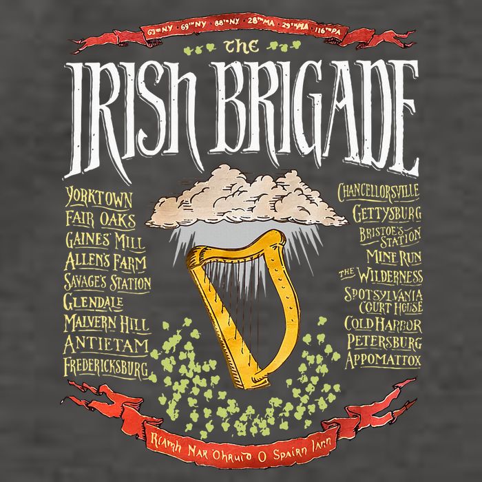 Irish Brigade Civil War Vector Backpack