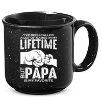 Ive Been Called A Lot Of Names In My Lifetime But Papa Is My Favorite Fathers Day 15oz Campfire Ceramic Mug