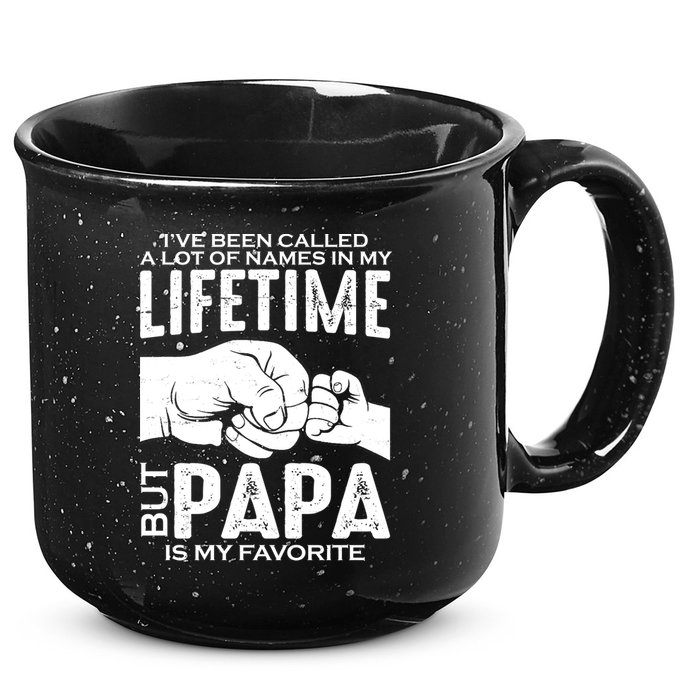 Ive Been Called A Lot Of Names In My Lifetime But Papa Is My Favorite Fathers Day 15oz Campfire Ceramic Mug