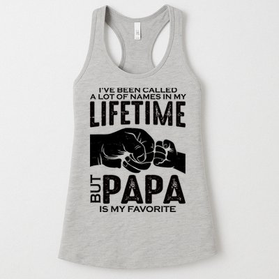 Ive Been Called A Lot Of Names In My Lifetime But Papa Is My Favorite Fathers Day Womens Tank Top