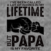Ive Been Called A Lot Of Names In My Lifetime But Papa Is My Favorite Fathers Day Short Acrylic Beanie