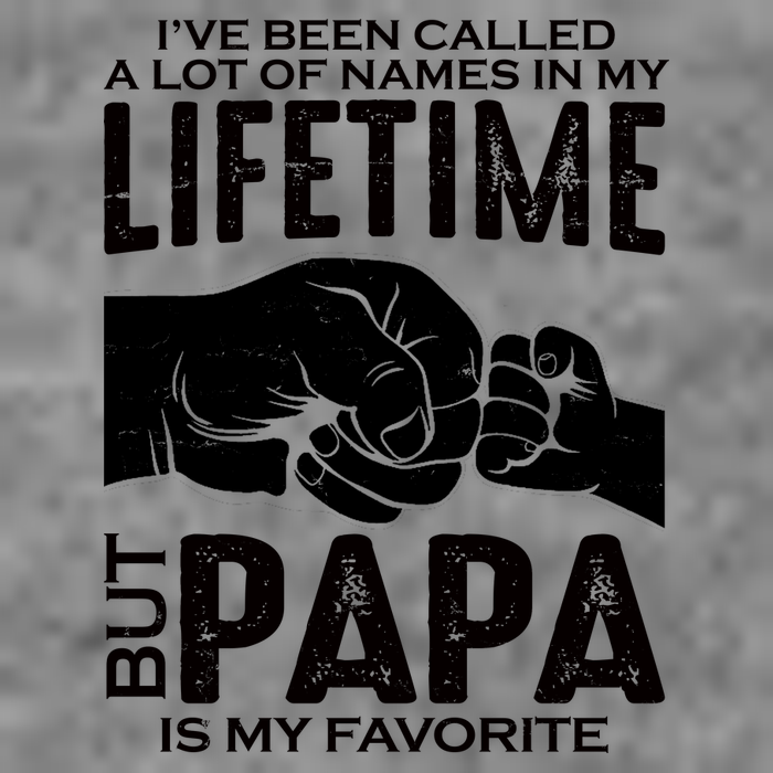Ive Been Called A Lot Of Names In My Lifetime But Papa Is My Favorite Fathers Day Short Acrylic Beanie