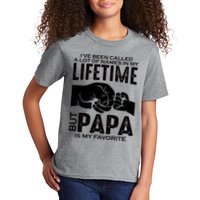 Ive Been Called A Lot Of Names In My Lifetime But Papa Is My Favorite Fathers Day Kids T-Shirt