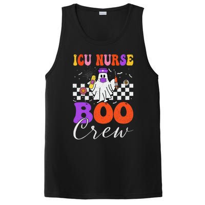 Icu Boo Crew Costume Funny Nurse Ghost Halloween PosiCharge Competitor Tank