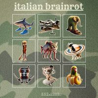 Italian Brainrot Characaters Meme Gen Z Funny Humor Legacy Tie Dye Trucker Hat