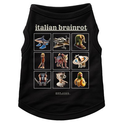 Italian Brainrot Characaters Meme Gen Z Funny Humor Doggie Tank