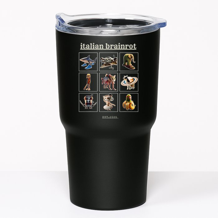 Italian Brainrot Characaters Meme Gen Z Funny Humor Tumbler