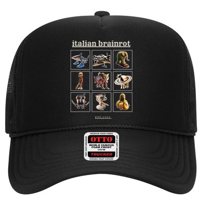 Italian Brainrot Characaters Meme Gen Z Funny Humor Trucker Hat