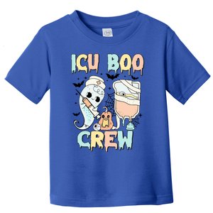 Icu Boo Crew Stethoscope Icu Nurse Halloween Costume Gift Toddler T-Shirt