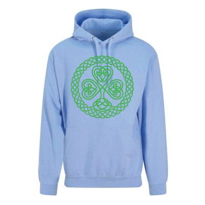 Irish Blessing Celtic Knot 4 Leaf Clover - St. Patrick's Day Unisex Surf Hoodie