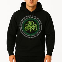Irish Blessing Celtic Knot Patrick’s Day Shamrock Clover Hoodie